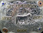 Scc Livestock Bode Western Cowboy Cattle Trophy Belt Buckle