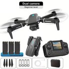 4k Hd Camera Drone Wifi Fpv Rc Foldable Dual Camera With 3 Batteries   Screen