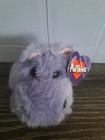 Vintage Swibco 1997 Puffkins Henrietta Hippo  Plush Toy W  Tag Stuffed Animal