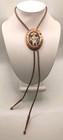 Vintage Bell Trading Post Bolo Tie Copper Native American Kachina Dancer