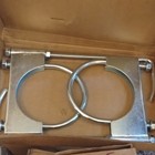 2 Pcs 3  Universal Exhaust Clamp With Hanger exhaust Hangers Fits 3  Exhaust    