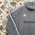 Colorado Rapids Jersey Men   s L Gray Adidas Practice Goalie Keeper Long Sleeve