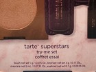 Tarte Superstars Try-me Cosmetic Set - 4 Pc Set   Bnib   Value  52