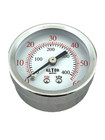 Air Pressure Gauge 2  Dial Center Back Mount 1 8 npt - 0 To 60psi