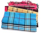Wholesale Lot Check Plaid Unisex 100  Cashmere Tartan Stripe Scarf Wool Scotland