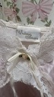 Vtg  Intimo Amore Ivory Lace Satin Camisole Princess Babydoll Vintage Large