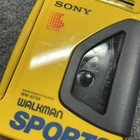 Vintage Sony Wm-af54 Walkman Sport Radio Cassette Player Portable Yellow Working