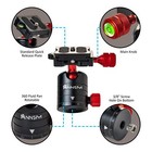 Professional Tripod Ball Head 360 Swivel Pan Quick Release Plate For Dslr