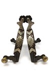 Aj Tack Men s Antique Brown Southwest Engraved Spurs