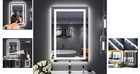 Modern 24 x36  Lighted Bathroom Vanity Mirror With Anti-fog   Memory Function