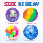 Stress Balls Set  Squishy Stress Ball  4 Pack Squeeze Ball For Adults  Squeeze B
