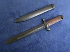 Original Ww2 Italian M1938 Mannlicher Carcano Fixed Bayonet And Scabbard
