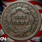 1842 Braided Hair Large Cent Z5014