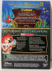 Disney Movie Club Lenticular Card Little Mermaid Return To Sea ariel s Beginning