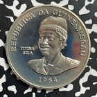 1984 Guinea-bissau 250 Pesos Lot t1606 Proof  Km x-1 1