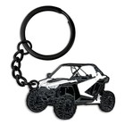 For Rzr Keychain Keychain   for Rzr Accessories- Xp 1000 900 White