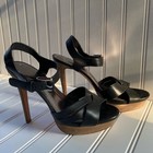 Coach Women   s Black Buckle High Heel Pumps Dress Shoes Size 7