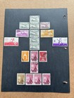 Ww Pre-1965 Stamp Colln On Page  12   thailand  artistic Layout  37 Stamps  set