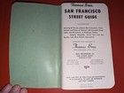 1956 Thomas Bros Maps San Francisco Street Guide California Vintage Booklet