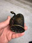 Rare Small Antique Metal Brass Hearing Aid Aids Device Horn Trumpet London Dome
