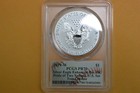 2019-w American Silver Eagle Enhanced Reverse Proof Pcgs Pr70 - Tom Glavine