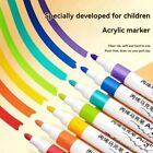 Acrylic Paint Markers Tip Pens Art Colors Set Diy Marker Pen Premium Extra 12-80