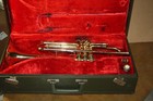 Vintage 1966 Holton Collegiate Cornet  W  Case - Horton Mouthpiece   435695