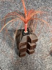 Spectacular Vintage Brutalist Style Fiber Optic Lamp Works  Please Read