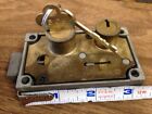  4  Diebold Lh Safe Deposit Lock Some Tarnish  g2-2 