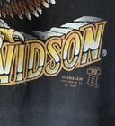 Vintage 1989 Harley Davidson 3d Emblem Eagle T Shirt Xl Single Stitch Usa