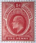 Travelstamps  1904-1909 Southern Nigeria Stamps Sg 34 Mint Mogh