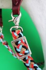 Horse Western 8  Long Nylon Braided Knotted Barrel Roping Reins Tack 607507