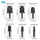 6x Swaging Tool Drill Bit Set Air Conditioner Copper Pipe Flaring Tube Expander