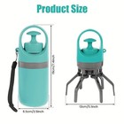 Portable Dog Pooper Scooper With Waste Bag Outdoor Pet Poop Picker Tool 