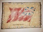 Vintage Cigar Box Tobacco Felt Flannel Flag Insert     Great Britain      8 5 X 5 5