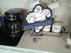 Giant Light Up Michelin Man With Remote 8 Light Settings Wall Plaque 