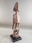 Antique Chamba Figure Nigeria African Tribal Art Carved Wood Fertility 22 
