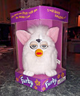 Furby - 1998 Original Snowball - Model 70-800 - New Sealed - Tiger Electronics
