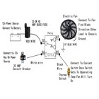 3 8  175 185 Electric Engine Fan Thermostat Temperature Relay Switch Sensor Kit