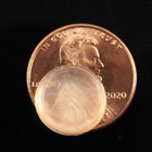 64pcs Clear Cabinet Door Circular Drawer Cylindrical Cylinder Flat Feet Bumpers