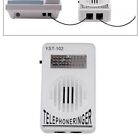 Extra-loud Telephone Ringer Phone Sound Amplifier Strobe Light Flash Bell Us New