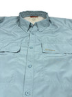 Simms Fishing Shirt Men 2xl Blue Core3 Lightweight Outdoor Fly Fishing Button Up
