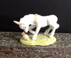 Unicorn Porcelain Figurines   Small Vtg Sculptures Lot Of 4
