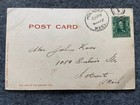 Railroad Arch Over Main Street  Springfield  Massachusetts Vintage Postcard