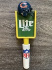 Vintage Chicago Bears Miller Lite Nfl Football Goal Post Tap Handle Game Room 