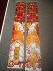 Set Of 2 Gingerbread Man Christmas Banner Festive Holiday Decoration Brand New
