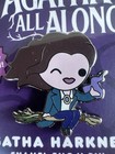 100 soft X Marvel Agatha All Along - Agatha Harkness On Broom Emoji Pin