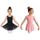 Girls Dress Crisscross Tutu Recital Ballet Sleeveless For Performance Ballerina