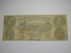  5 1860 Dalton Georgia Obsolete Currency Bank Note Bill -bank Of Whitfield Unc  