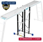 Scaffolding Platform  Work With 7 In 1 Multi-purpose 19 6ft Folding Ladder  Supp